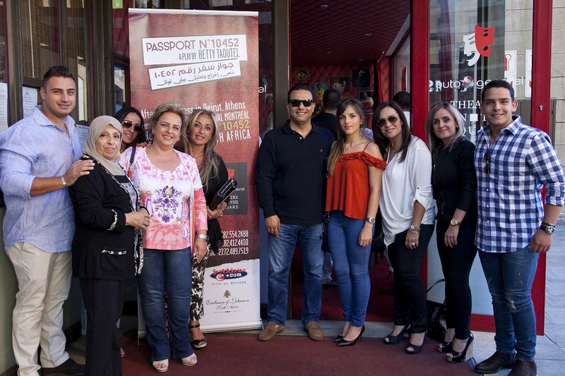 The Lebanese Embassy in South Africa hosts Betty Taoutel’s play Passport N 10452